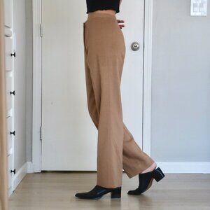 Vintage Isaac Mizrahi New York 100% Camel Hair Trouser